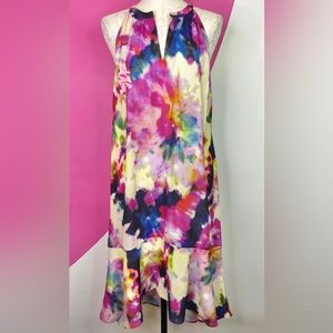 Gorgeous Cabi Tie Dye “Celebration” Dress! Size Medium! Mint condition.